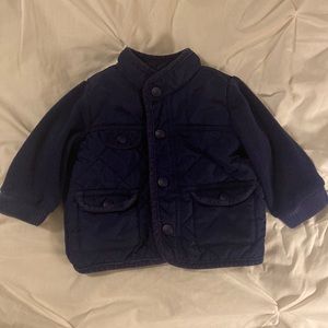 🚨4/$20 Sale!🚨 Old Navy toddler 6-12 month navy fleece jacket